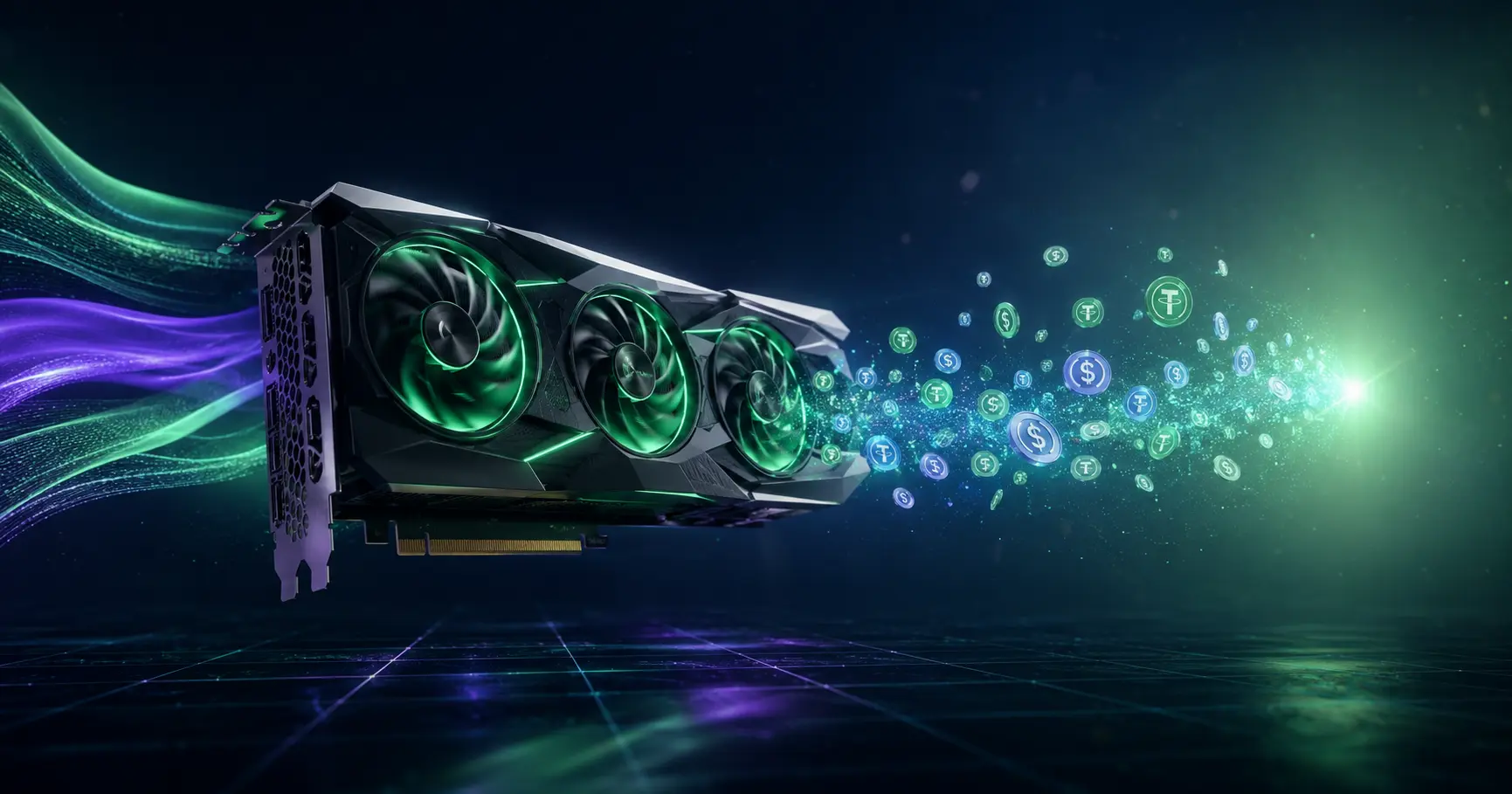 Monetize your NVIDIA GPU on Paralon — per-minute crypto payouts, no KYC